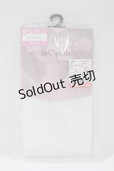 m petit by misako / AMブブンレースアミタイツ M-L 白 H-25-04-17-1064-LO-ZA-NS-ZH