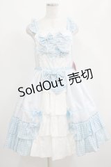 BABY,THE STARS SHINE BRIGHT / うさぎの国のアリスジャンパースカート Free サックス H-25-04-17-1006-BA-OP-NS-ZH