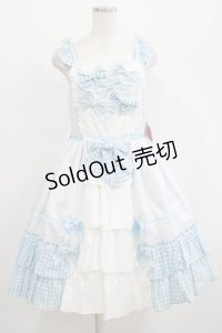 BABY,THE STARS SHINE BRIGHT / うさぎの国のアリスジャンパースカート Free サックス H-25-04-17-1006-BA-OP-NS-ZH