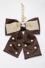 m petit by misako / NINA’sコラボバッグチャーム  ブラウン H-25-04-17-1069-LO-ZA-NS-ZH