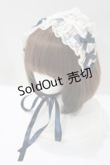 metamorphose / アンティークブーケヘッドドレス  クラシックブルー H-25-04-17-1078-ME-AC-NS-ZH