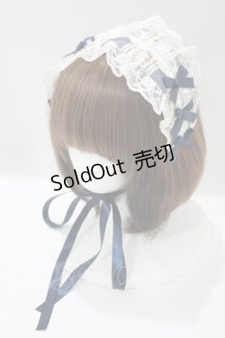 画像1: metamorphose / アンティークブーケヘッドドレス  クラシックブルー H-25-04-17-1078-ME-AC-NS-ZH