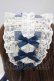 画像2: metamorphose / アンティークブーケヘッドドレス  クラシックブルー H-25-04-17-1078-ME-AC-NS-ZH (2)