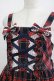 画像4: Angelic Pretty / タータンチェック肩リボンジャンパースカート Free ネイビー H-25-04-17-1007-AP-OP-NS-ZH (4)