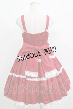 画像3: Angelic Pretty / 肩リボンジャンパースカート Free ワイン H-25-04-17-1008-AP-OP-NS-ZH