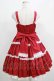 画像3: Angelic Pretty / 肩リボンジャンパースカート Free ワイン H-25-04-17-1008-AP-OP-NS-ZH (3)