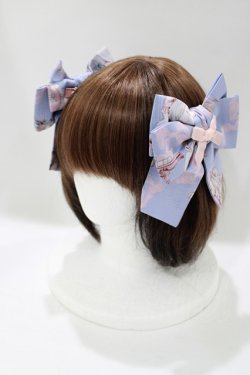 画像4: Lullaby（海外ロリータブランド） / Antique Doll Wallジャンパースカートセット M サックス H-25-04-17-1010-GO-OP-NS-ZH