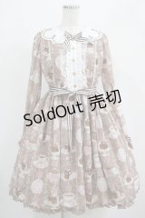 Angelic Pretty / Chocolate Teatimeワンピース Free ブラウン H-25-04-17-1002-AP-OP-NS-ZH