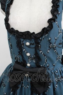 画像4: metamorphose / Dressy Ribbon フリルジャンパースカート サイズ1 グリーン H-25-04-17-1013-ME-OP-NS-ZH