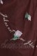 画像4: an another angelus / フラワーロゴ刺繍チュールスカート Free Bordeaux H-25-04-17-1025-CA-SK-NS-ZH (4)