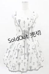 Sherry Baby / ラビットKeyジャンパースカート  オフ H-25-04-17-010-LO-OP-KB-ZH