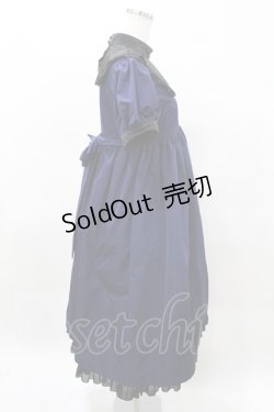 画像2: ATELIER PIERROT / シスタードレス  ブルー H-25-04-17-014-EL-OP-KB-ZH
