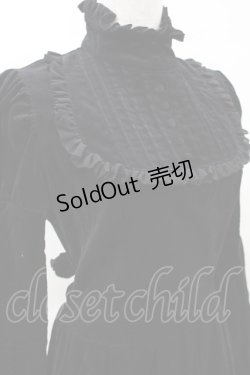 画像3: Na+H / 別珍ワンピース  黒 H-25-04-17-017-PU-OP-KB-ZH