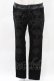 画像1: PUNK RAVE / Rock Gothic Printed Pattern Black Pants L ブラック H-25-04-17-022-PU-PA-KB-ZH (1)