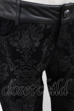 画像3: PUNK RAVE / Rock Gothic Printed Pattern Black Pants L ブラック H-25-04-17-022-PU-PA-KB-ZH