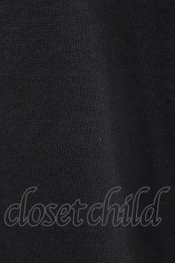 画像3: Jane Marple Dans Le Salon / Theme print side zip T-shirt  navy H-25-04-18-045-JM-TO-KB-ZH