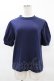 画像1: Jane Marple / Tulle Frill Puffy Sleeve Pullover  ネイビー H-25-04-18-047-JM-TO-KB-ZH (1)
