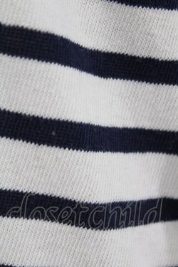 画像3: Emily Temple cute / ボーダー切替ワンピース  ネイビー H-25-04-18-049-ET-OP-KB-ZH