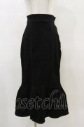 EATME / BACKリボンマーメイドスカート S ブラック H-25-04-18-1054-LO-SK-NS-ZH