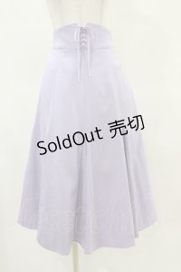 F&A / レースアップチョイスカラースカート Free Lavender H-25-04-18-1059-LO-SK-NS-ZH