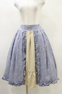 axes femme kawaii / ロココスカート M ブルー H-25-04-18-1060-AX-SK-NS-ZH