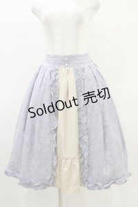 axes femme kawaii / ロココスカート M ブルー H-25-04-18-1060-AX-SK-NS-ZH