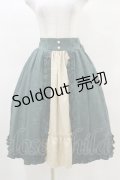 axes femme kawaii / ロココスカート M グリーン H-25-04-18-1061-AX-SK-NS-ZH