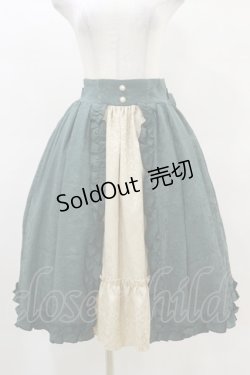 画像1: axes femme kawaii / ロココスカート M グリーン H-25-04-18-1061-AX-SK-NS-ZH