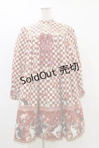 metamorphose / まどろみの浪漫Aラインワンピース Free えんじ H-25-04-18-1065-ME-OP-NS-ZH