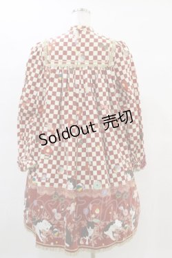 画像2: metamorphose / まどろみの浪漫Aラインワンピース Free えんじ H-25-04-18-1065-ME-OP-NS-ZH