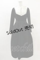 axes femme / ヨーク切替ベロアワンピース Free ブラック H-25-04-18-1066-AX-OP-NS-ZH