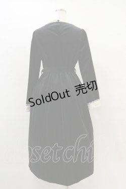 画像2: axes femme / ヨーク切替ベロアワンピース Free ブラック H-25-04-18-1066-AX-OP-NS-ZH