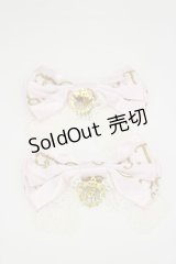 BABY,THE STARS SHINE BRIGHT / BABYロゴリボンコーム  ピンク H-25-04-18-1009-BA-AC-NS-ZH