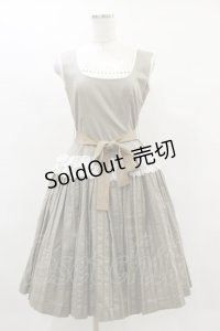 Juliette et Justine / Ange et Fleur Robe サイズ1 Khaki Gray H-25-04-18-1071-CL-OP-NS-ZH
