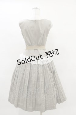 画像2: Juliette et Justine / Ange et Fleur Robe サイズ1 Khaki Gray H-25-04-18-1071-CL-OP-NS-ZH