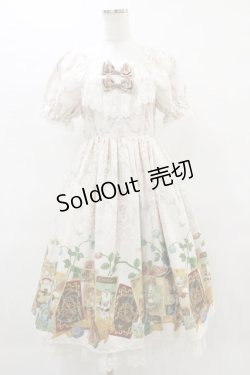 画像1: ALICE and the PIRATES / Mystical emotion〜クリスの心の囁き〜柄ワンピース Free 生成り H-25-04-18-1072-PA-OP-NS-ZH