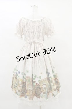画像2: ALICE and the PIRATES / Mystical emotion〜クリスの心の囁き〜柄ワンピース Free 生成り H-25-04-18-1072-PA-OP-NS-ZH