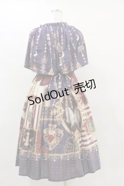 画像2: Capreolus pygargus（海外ロリータブランド） / 勇者の旅2 ケープ付きワンピース L パープル H-25-04-18-1074-LO-OP-NS-ZH
