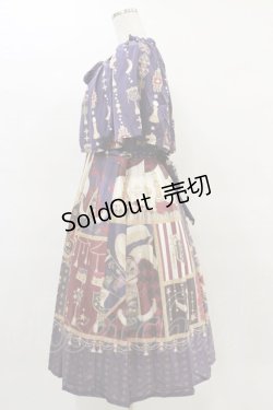 画像3: Capreolus pygargus（海外ロリータブランド） / 勇者の旅2 ケープ付きワンピース L パープル H-25-04-18-1074-LO-OP-NS-ZH