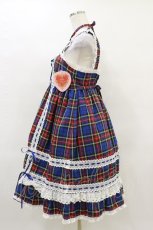 画像3: BABY,THE STARS SHINE BRIGHT / タータンチェックベビードールジャンパースカート Free ネイビー H-25-04-18-1075-BA-OP-NS-ZH (3)