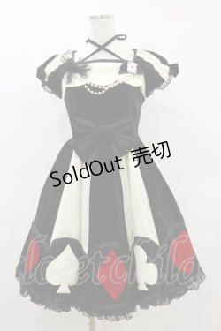 画像1: Angelic Pretty / マリオネットgirlワンピース Free ブラック H-25-04-18-1076-AP-OP-NS-ZH