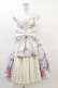 画像1: metamorphose / 風花のゆきうさぎプリーツジャンパースカート Free サックス H-25-04-18-1077-ME-OP-NS-ZH (1)