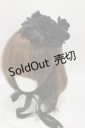 BABY,THE STARS SHINE BRIGHT / ローズガーデンヘッドドレス  ブラック H-25-04-18-1011-BA-AC-NS-ZH