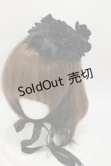 BABY,THE STARS SHINE BRIGHT / ローズガーデンヘッドドレス  ブラック H-25-04-18-1011-BA-AC-NS-ZH
