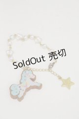 Angelic Pretty / Decoration Ponyブレスレット  サックス H-25-04-18-1013-AP-AC-NS-ZH