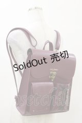 axes femme / デザインポケットサッチェル  ボルドー H-25-04-18-1019-AX-BG-NS-ZH
