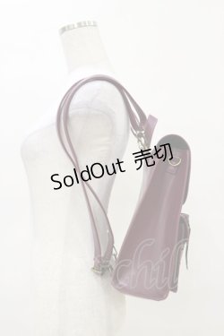 画像2: axes femme / デザインポケットサッチェル  ボルドー H-25-04-18-1019-AX-BG-NS-ZH