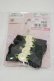 画像1: m petit by misako / AM*NI4Pクリップ  ブラック H-25-04-18-1003-LO-AC-NS-ZH (1)