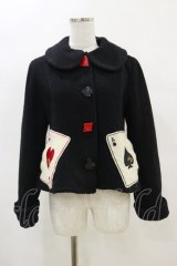 Angelic Pretty / トランプボタンコート Free ブラック H-25-04-18-1030-AP-CO-NS-ZH