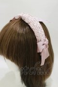 m petit by misako / AMレースカチューシャ  ピンク H-25-04-18-1005-LO-AC-NS-ZH